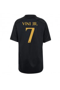 Real Madrid Vinicius Junior #7 Fotballdrakt Tredje Klær 2023-24 Korte ermer
